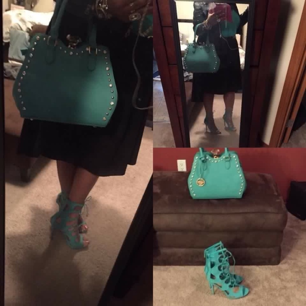 Traci Lynn Diamond Handbag
